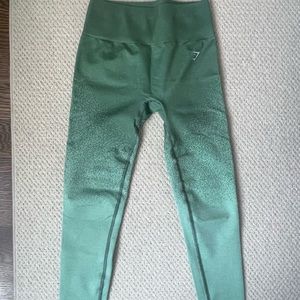 Gymshark Adapt Ombre Seamless Leggings - Green/Light Green